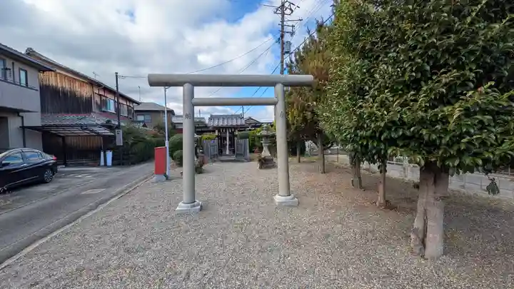 神明神社(鞭﨑神社境外社)(滋賀県)