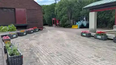 火の山神社の庭園