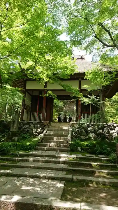 常寂光寺の山門・神門