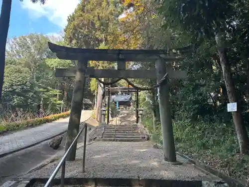 登彌神社の鳥居