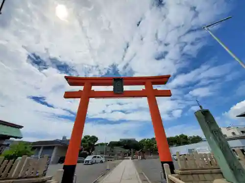 和田神社の鳥居