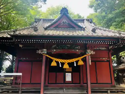 中氷川神社の本殿