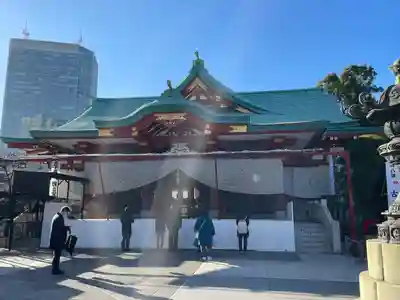 日枝神社の本殿・本堂