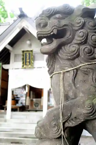 星置神社の狛犬