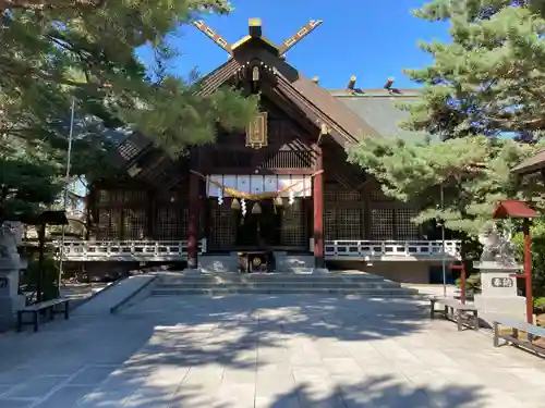 北見神社の本殿