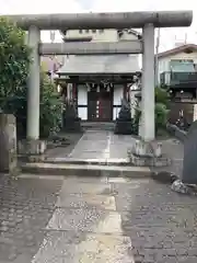 目白豊坂稲荷神社の鳥居