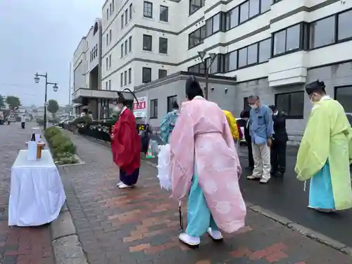 釧路一之宮 厳島神社のお祭り