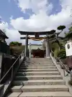 綱敷天満宮の鳥居