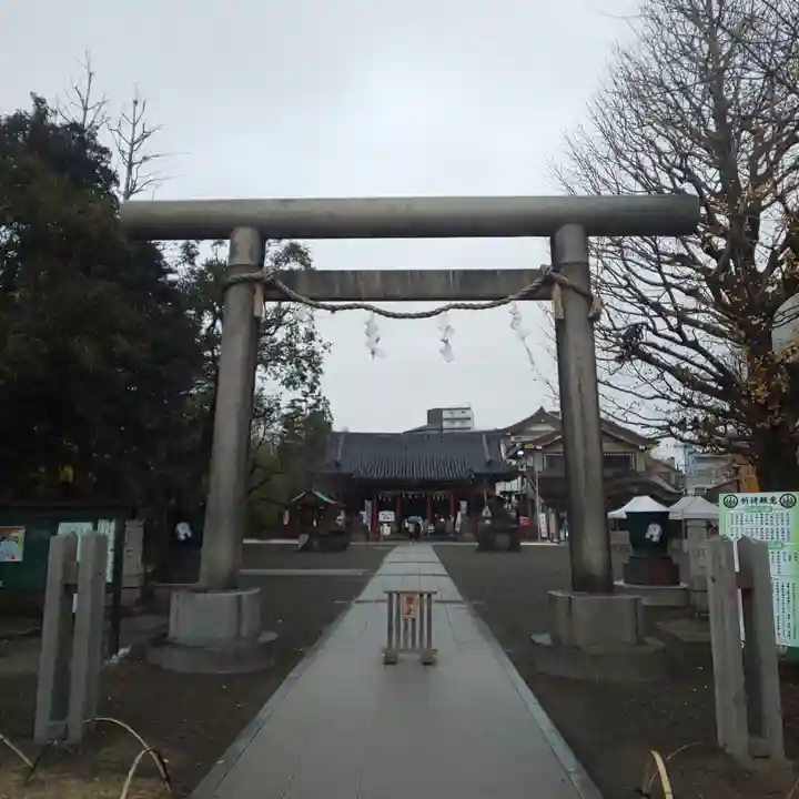 浅草神社の鳥居