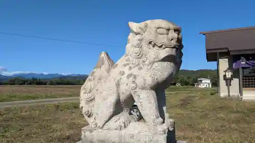 広富神社の狛犬