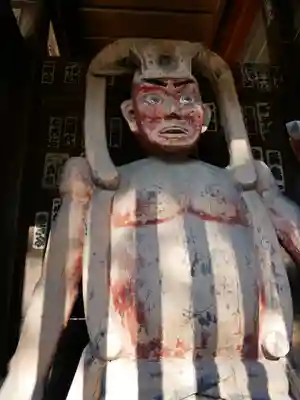 永福寺　童子堂の像