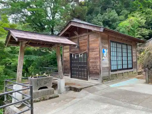 木曽三社神社の手水舎