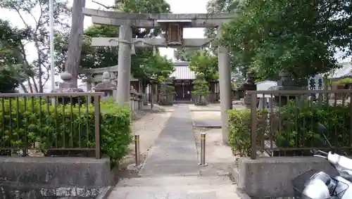 素盞嗚尊神社の鳥居