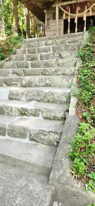 釣石神社の景色