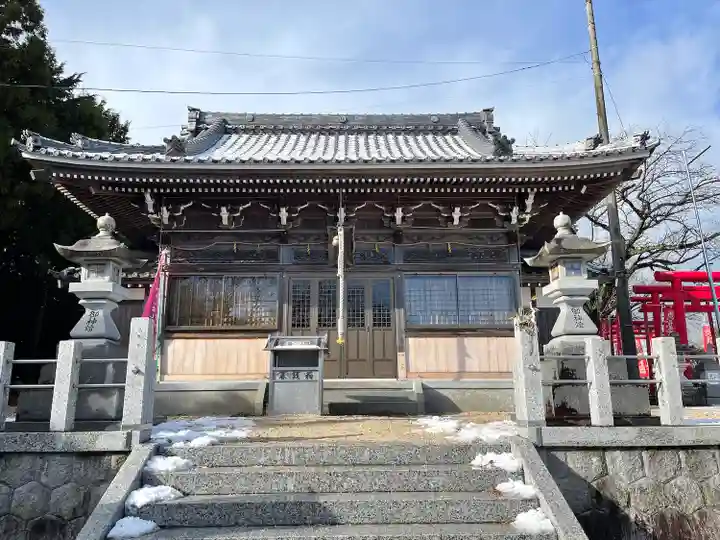 金井神社の本殿・本堂