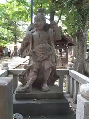 鬼子母神堂 (法明寺)の像
