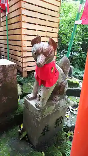 佐助稲荷神社の狛犬