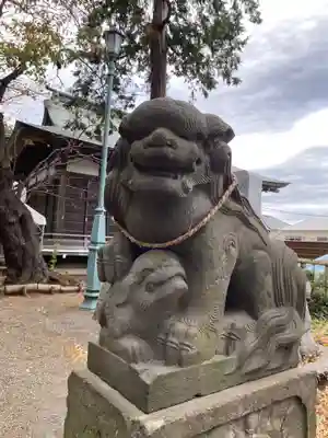 篠原八幡神社の狛犬
