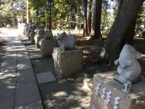 甲斐國一宮 浅間神社の狛犬