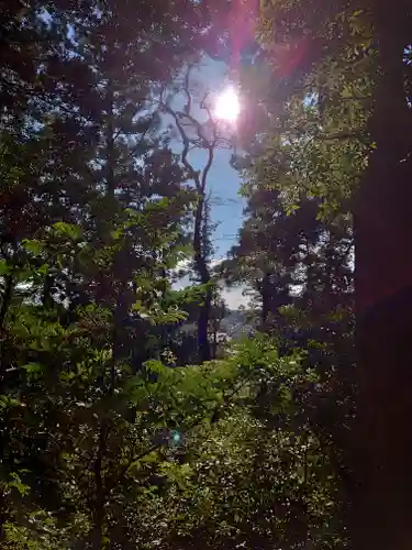 事任八幡宮の景色