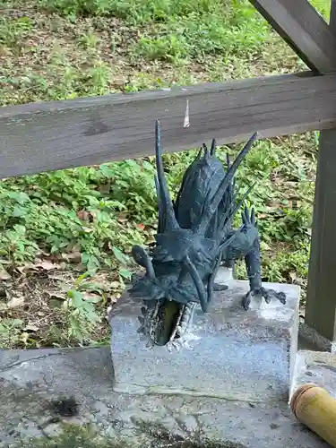 伊勢久留麻神社の手水舎