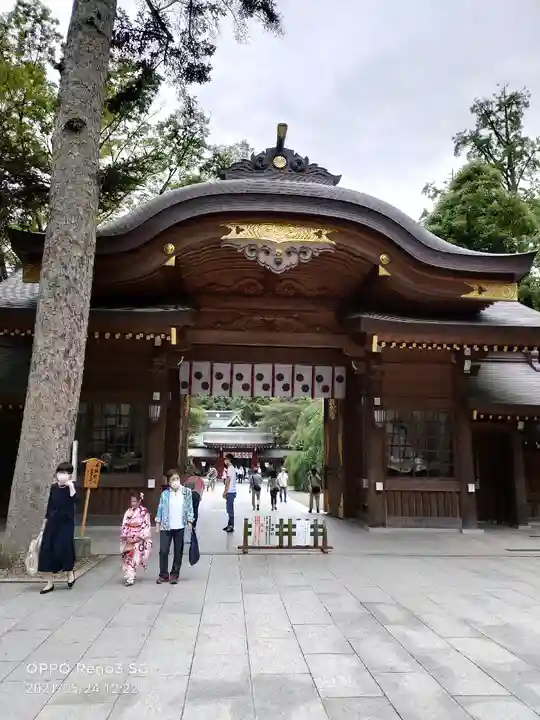 大國魂神社の山門・神門