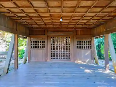 奥津神社の本殿・本堂