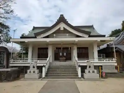 鳥羽八幡神社の本殿・本堂