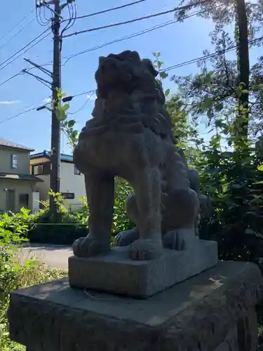 深見神社の狛犬