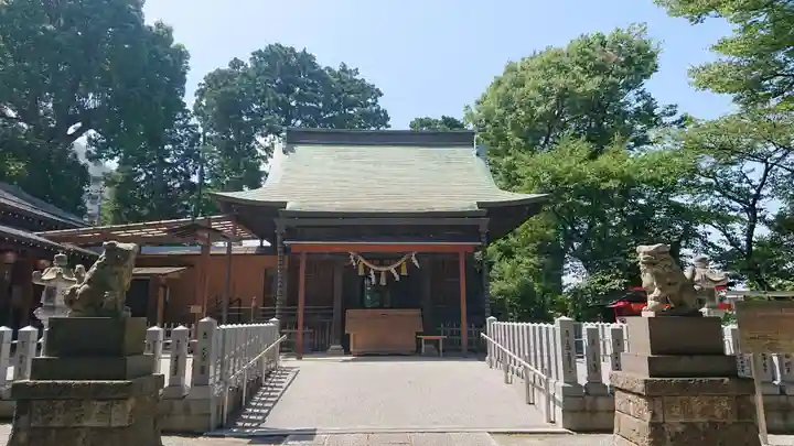 星川杉山神社の本殿・本堂