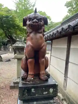 御剱八幡宮の狛犬