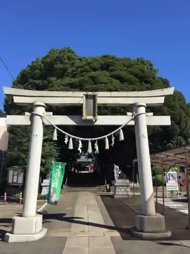 金ヶ作熊野神社の鳥居