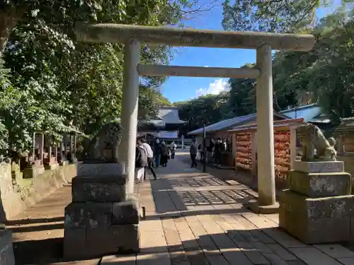 酒列磯前神社の鳥居