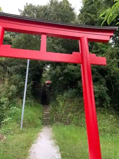 内出神社の鳥居