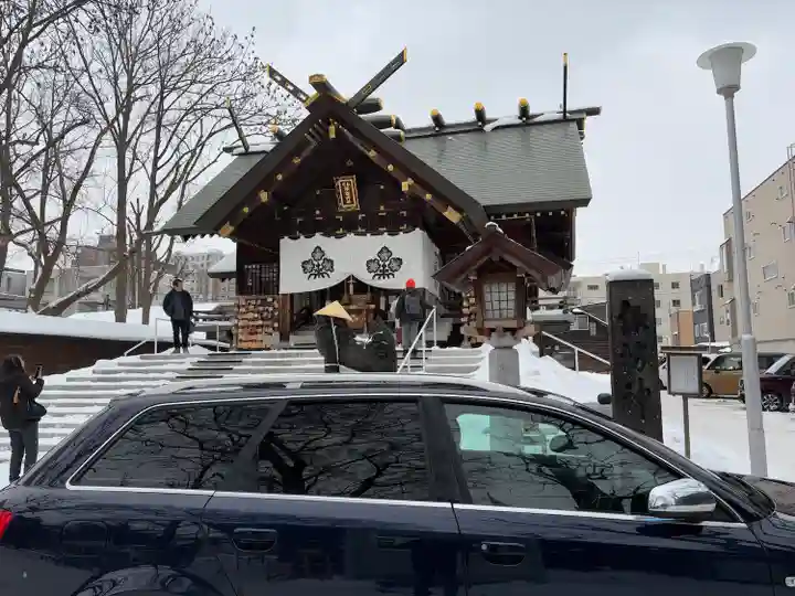 札幌諏訪神社の本殿・本堂