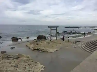 つぶてヶ浦鳥居（伊勢神宮遥拝所）の鳥居