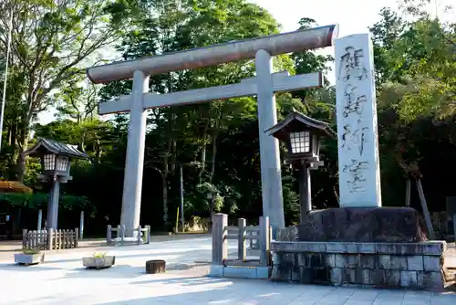 鹿島神宮の鳥居