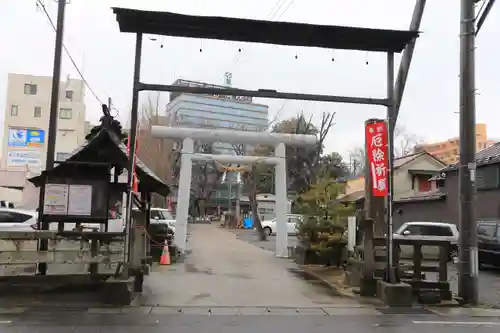 阿邪訶根神社の鳥居