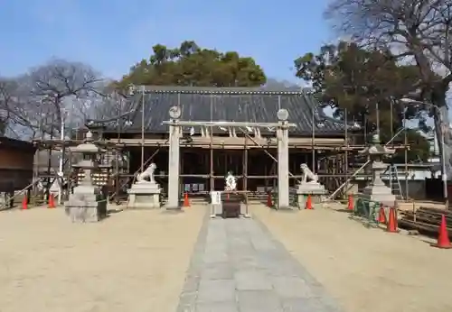 渋川神社の本殿・本堂