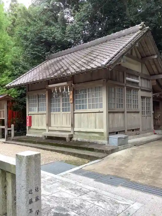針名神社の本殿・本堂
