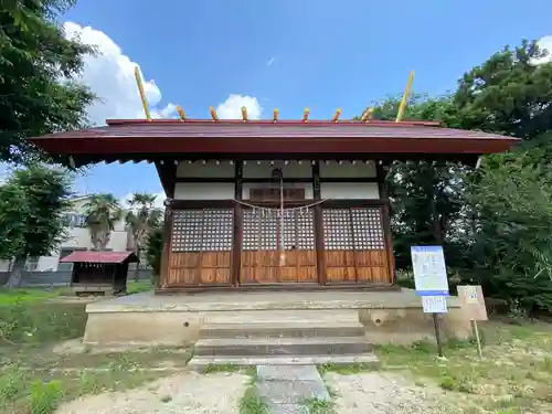 田島神明神社の本殿