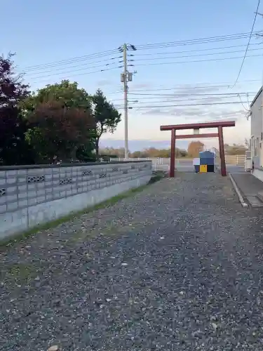 中沼神社の鳥居