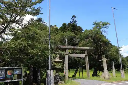 鹿島大神宮の鳥居