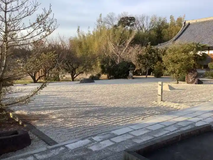 福昌寺の庭園