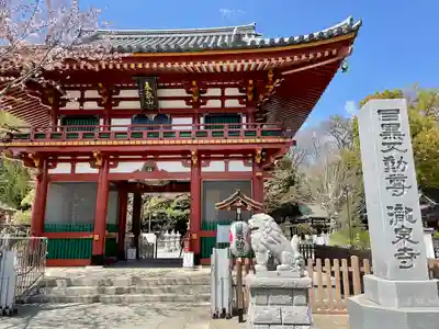 瀧泉寺(目黒不動尊)の山門・神門