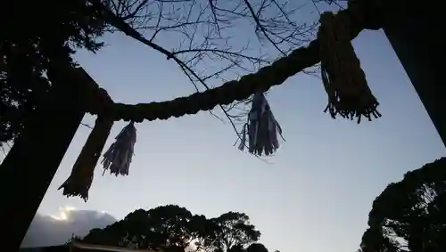 伊勢山皇大神宮の鳥居