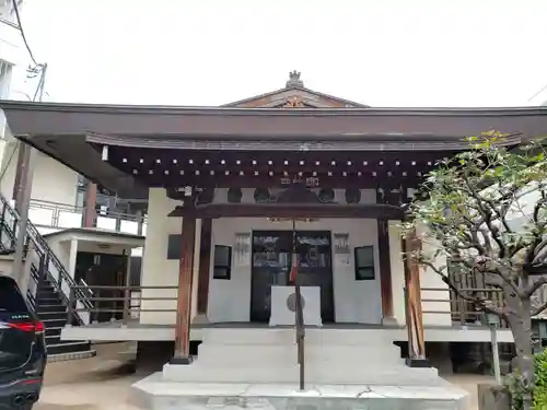神楽坂安養寺の本殿・本堂
