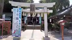 川越八幡宮の鳥居