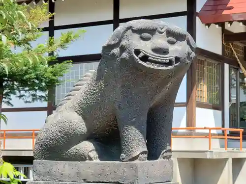 江部乙神社の狛犬