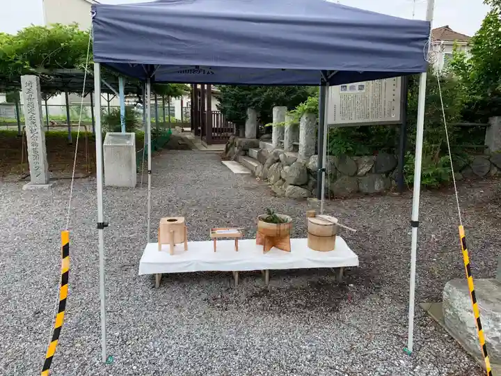 菖蒲神社の手水舎